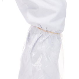 Cobre Botas em Polietileno Transparente (500 Uds)