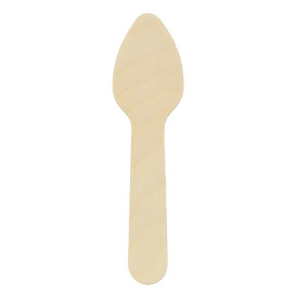 Mini Colher de Madeira 7,5cm (2.400 Uds)