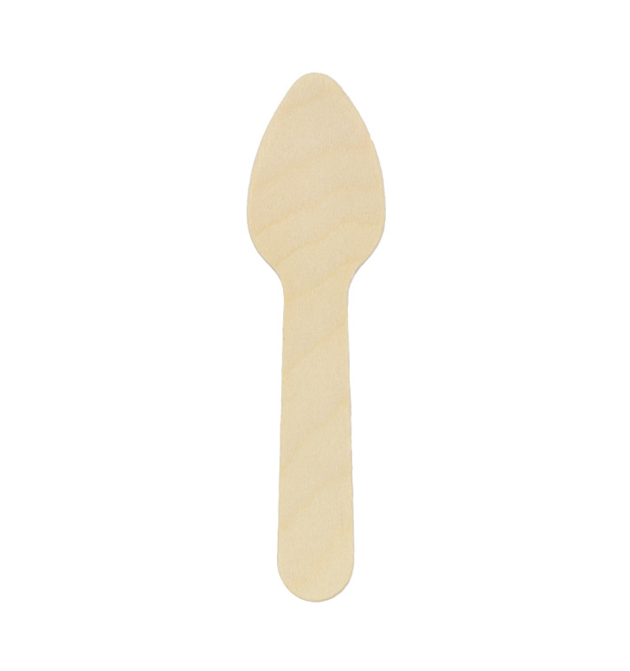 Mini Colher de Madeira 7,5cm (2.400 Uds) Mini Colher de Madeira 7,5cm (2.400 Uds)