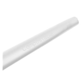 Colher Biodegradaveis CPLA Branco 16,5cm (1.000 Uds)