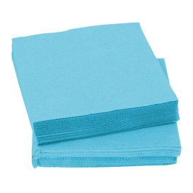 Guardanapos Papel Microdot Turquesa 20x20cm (90 Uds)