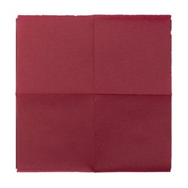 Guardanapos Papel Microdot Bordeaux 20x20cm (100 Uds)