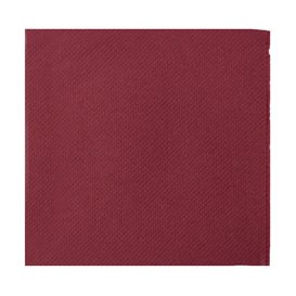 Guardanapos Papel Microdot Bordeaux 20x20cm (2400 Uds)