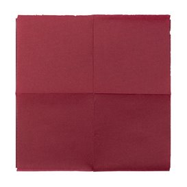 Guardanapos Papel Microdot Bordeaux 20x20cm (2400 Uds)