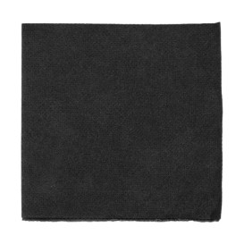 Guardanapos Papel Microdot Preto 20x20cm (100 Uds)