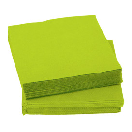 Guardanapos Papel Microdot Pistache 20x20cm (90 Uds)