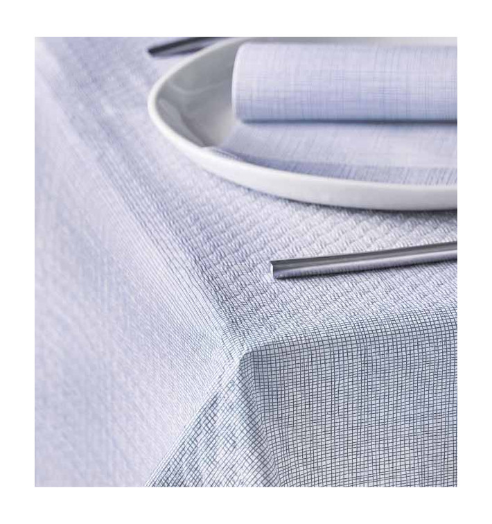 Toalha Papel Cortado Mesa 1x1m "Entre Linhas" Azul 40g/m² (400 Uds) Toalha Papel Cortado Mesa 1x1m "Entre Linhas" Azul 40g/m² (400 Uds)