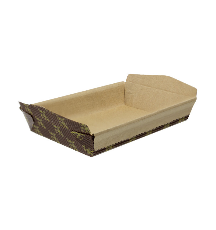 Molde Forno Kraft 12x8x2,5 cm (400 Uds) Molde Forno Kraft 12x8x2,5 cm (400 Uds)