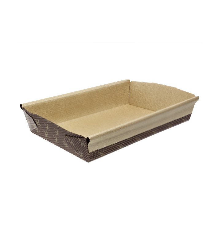 Molde Forno Kraft 16,8x11x3,8 cm (402 Uds) Molde Forno Kraft 16,8x11x3,8 cm (402 Uds)