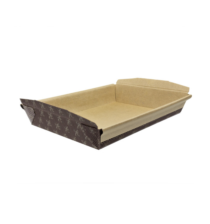 Molde Forno Kraft 19x13,5x3,5 cm (250 Uds) Molde Forno Kraft 19x13,5x3,5 cm (250 Uds)