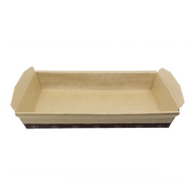 Molde Forno Kraft 19x13,5x3,5 cm (250 Uds)