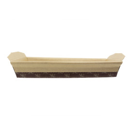 Molde Forno Kraft 19x13,5x3,5 cm (250 Uds)