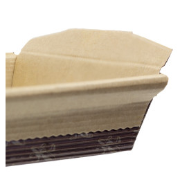 Molde Forno Kraft 19x13,5x3,5 cm (250 Uds)