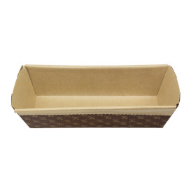 Molde Forno Kraft 24x8x7 cm (240 Uds)