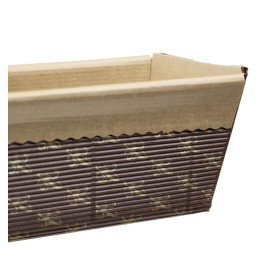 Molde Forno Kraft 24x8x7 cm (240 Uds)