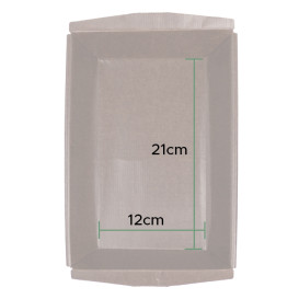 Molde Forno Kraft 21x12x4,5 cm (85 Uds)