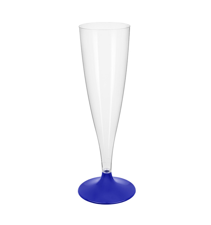 Copo PS Flute Champanhe Azul Perlé 140ml 2P (20 Uds) Copo PS Flute Champanhe Azul Perlé 140ml 2P (20 Uds)