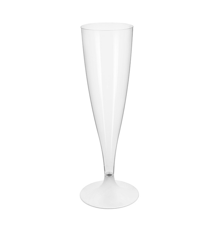 Copo PS Flute Champanhe Branco 140ml 2P (20 Uds) Copo PS Flute Champanhe Branco 140ml 2P (20 Uds)