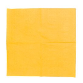 Guardanapos Papel Cocktail Amarelo 20x20cm (100 Uds)