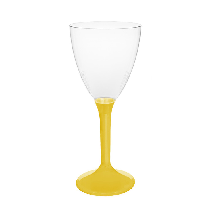 Copo PS Flute Vinho Amarelo 180ml 2P (200 Uds) Copo PS Flute Vinho Amarelo 180ml 2P (200 Uds)