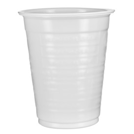 Copo de Plástico PS Branco 200ml Ø7,0cm (100 Uds)