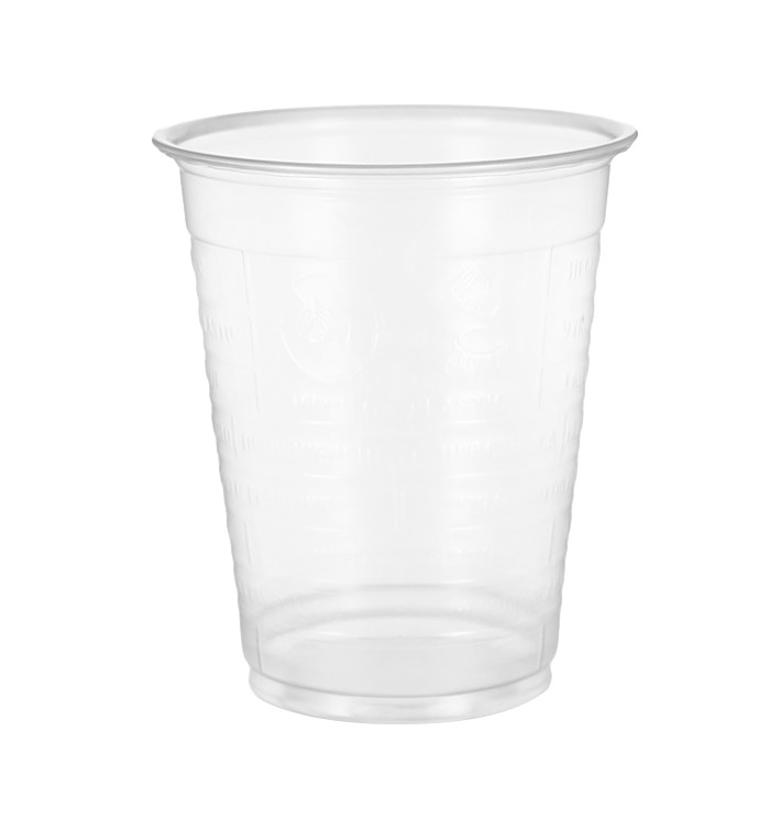 Copo de Plástico PP Transparente 200ml Ø7,0cm (100 Uds)