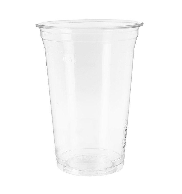Copo PLA Bio Transparente 550ml Ø9,5cm (70 Uds) Copo PLA Bio Transparente 550ml Ø9,5cm (70 Uds)