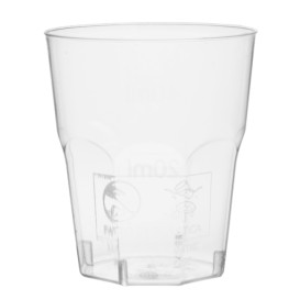 Copo Plastico para Shot Transp. PS Ø45mm 50ml (50 Uds)