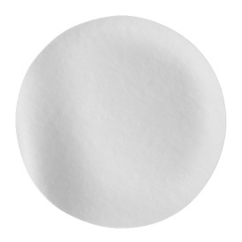 Prato Wasara Branco Biodegradável Maru M (50 Uds)