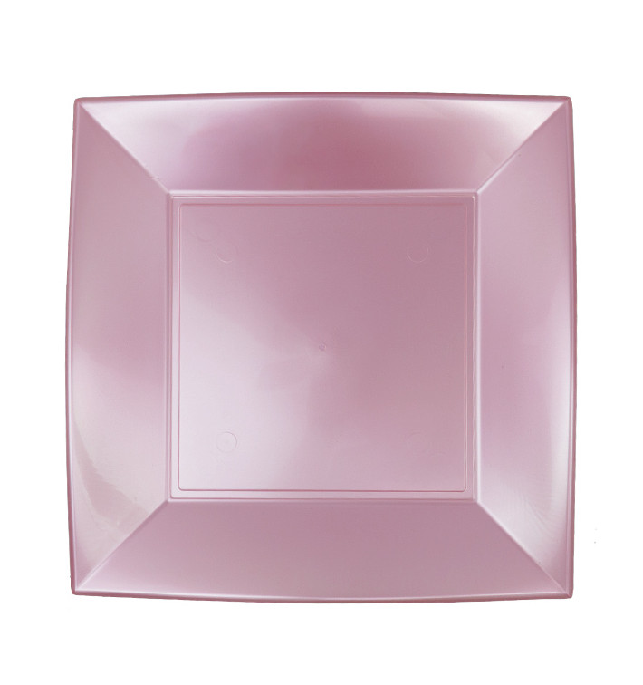 Prato Plastico Raso Violeta Nice Pearl PP 230mm (25 Uds) Prato Plastico Raso Violeta Nice Pearl PP 230mm (25 Uds)