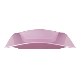 Prato Plastico Raso Violeta Nice Pearl PP 230mm (25 Uds)