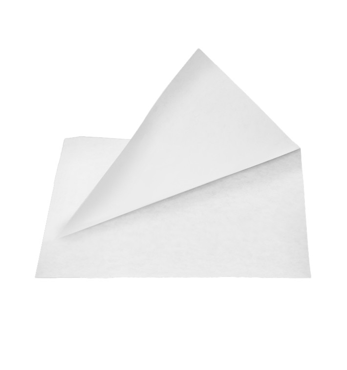 Saqueta Antigordura Aberta 2L Branco 15x13/10cm (100 Unidades) Saqueta Antigordura Aberta 2L Branco 15x13/10cm (100 Unidades)