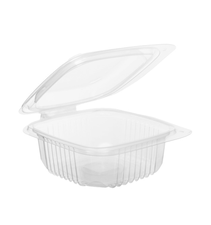 Embalagem Bisagra PP Transparente 250ml 123x114mm (50 Uds) Embalagem Bisagra PP Transparente 250ml 123x114mm (50 Uds)