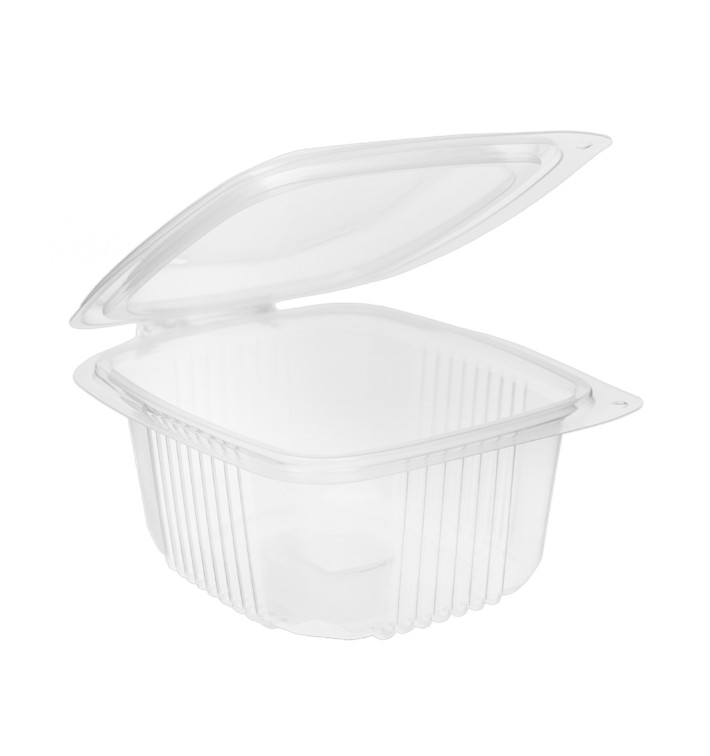 Embalagem Bisagra PP Transparente 500ml 142x123mm (600 Uds) Embalagem Bisagra PP Transparente 500ml 142x123mm (600 Uds)