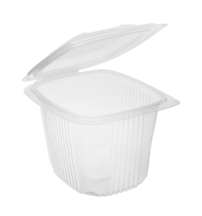 Embalagem Bisagra PP Transparente 750ml 142x123mm (600 Uds) Embalagem Bisagra PP Transparente 750ml 142x123mm (600 Uds)