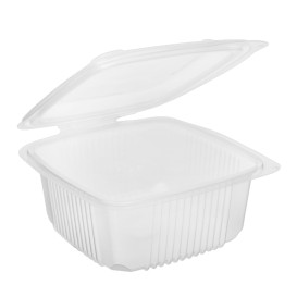 Embalagem Bisagra PP Transparente 830ml 158x155mm (50 Uds)