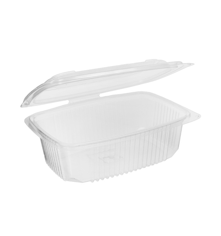 Embalagem Bisagra PP Transparente 800ml 185x135mm (50 Uds) Embalagem Bisagra PP Transparente 800ml 185x135mm (50 Uds)