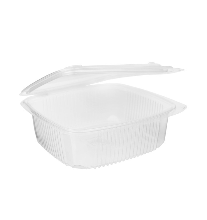 Embalagem Bisagra PP Transparente 1200ml 190x185mm (50 Uds) Embalagem Bisagra PP Transparente 1200ml 190x185mm (50 Uds)
