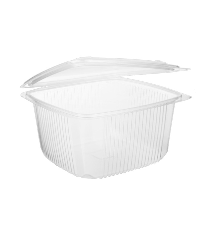 Embalagem Bisagra PP Transparente 1800ml 190x185mm (300 Uds) Embalagem Bisagra PP Transparente 1800ml 190x185mm (300 Uds)