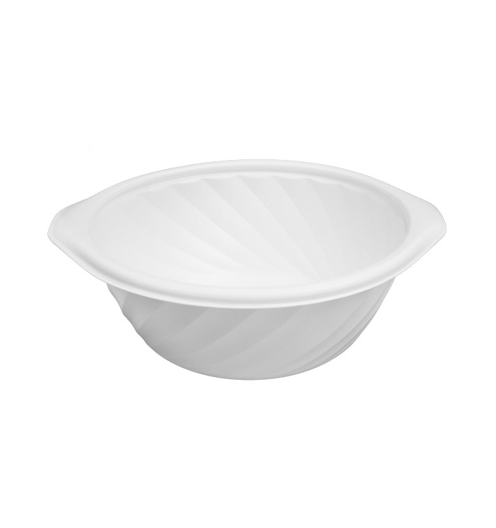 Embalagem Redondo PP Branco 550ml Ø149mm (100 Uds) Embalagem Redondo PP Branco 550ml Ø149mm (100 Uds)