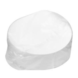 Prato Wasara Branco Biodegradável Maru M (50 Uds)