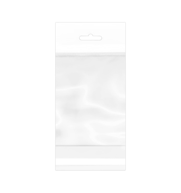 Saco PP Biorientado Dobra Adesivo e Eurotaladro 8,5x14cm G160 (100 Uds) Saco PP Biorientado Dobra Adesivo e Eurotaladro 8,5x14cm G160 (100 Uds)