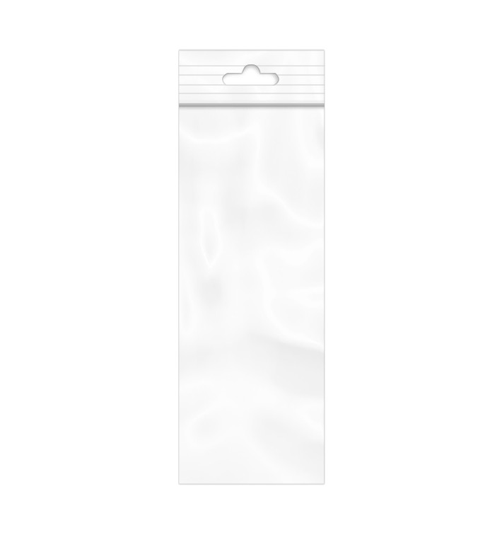 Sacos ZIP com Fecho Automático e Eurotaladro 11,5x33,5cm G200 (1000 Uds) Sacos ZIP com Fecho Automático e Eurotaladro 11,5x33,5cm G200 (1000 Uds)