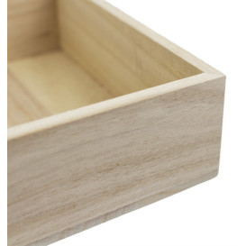 Caixa de Madeira Apresentação 16x15x5cm (24 Uds)