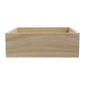 Caixa de Madeira Apresentação 16x15x5cm (24 Uds)