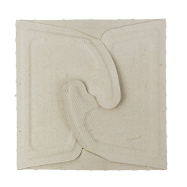 Embalagem Box to Go Cana-de-Açúcar 13x13x7cm 500ml. (150 Uds)