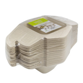 Embalagem Box to Go Cana-de-Açúcar 13x13x7cm 500ml. (150 Uds)