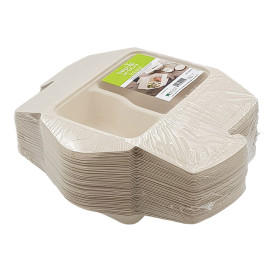 Embalagem Box to Go Cana-de-Açúcar 2C 21x15x5cm 800ml (50 Uds)