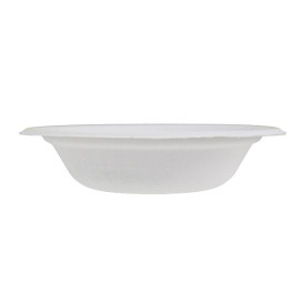 Tigela Cartão Chinet 460 ml Branco BiColor Ø18cm (125 Unidades)