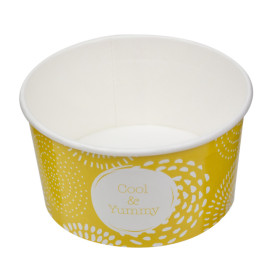 Taça de Cartão para Gelados 5oz/140ml "Cool&Yummy" (50 Uds)